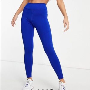 Petite royal blue leggings